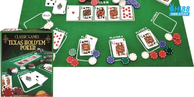 Các liên kết trong poker texas holdem cần nắm