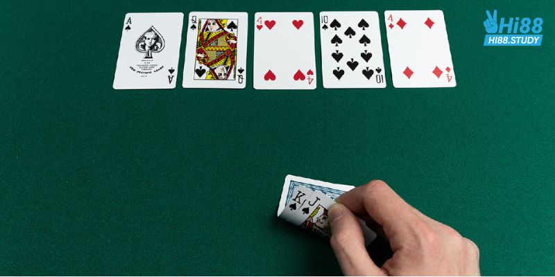 Diễn biến ván bài poker texas holdem tại Manclub